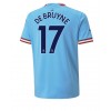 Manchester City Kevin De Bruyne #17 Hjemmedrakt 2022-23 Kortermet